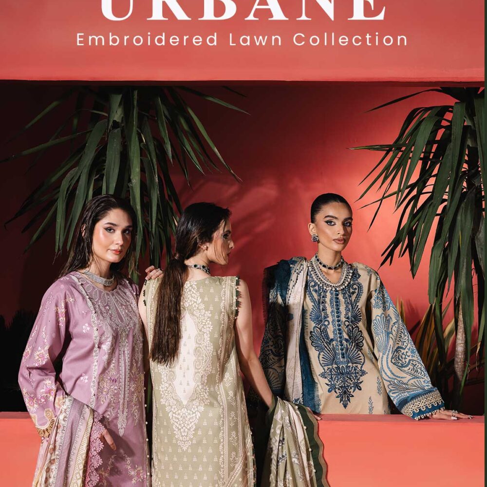 Urbane Embroided Lawn collection