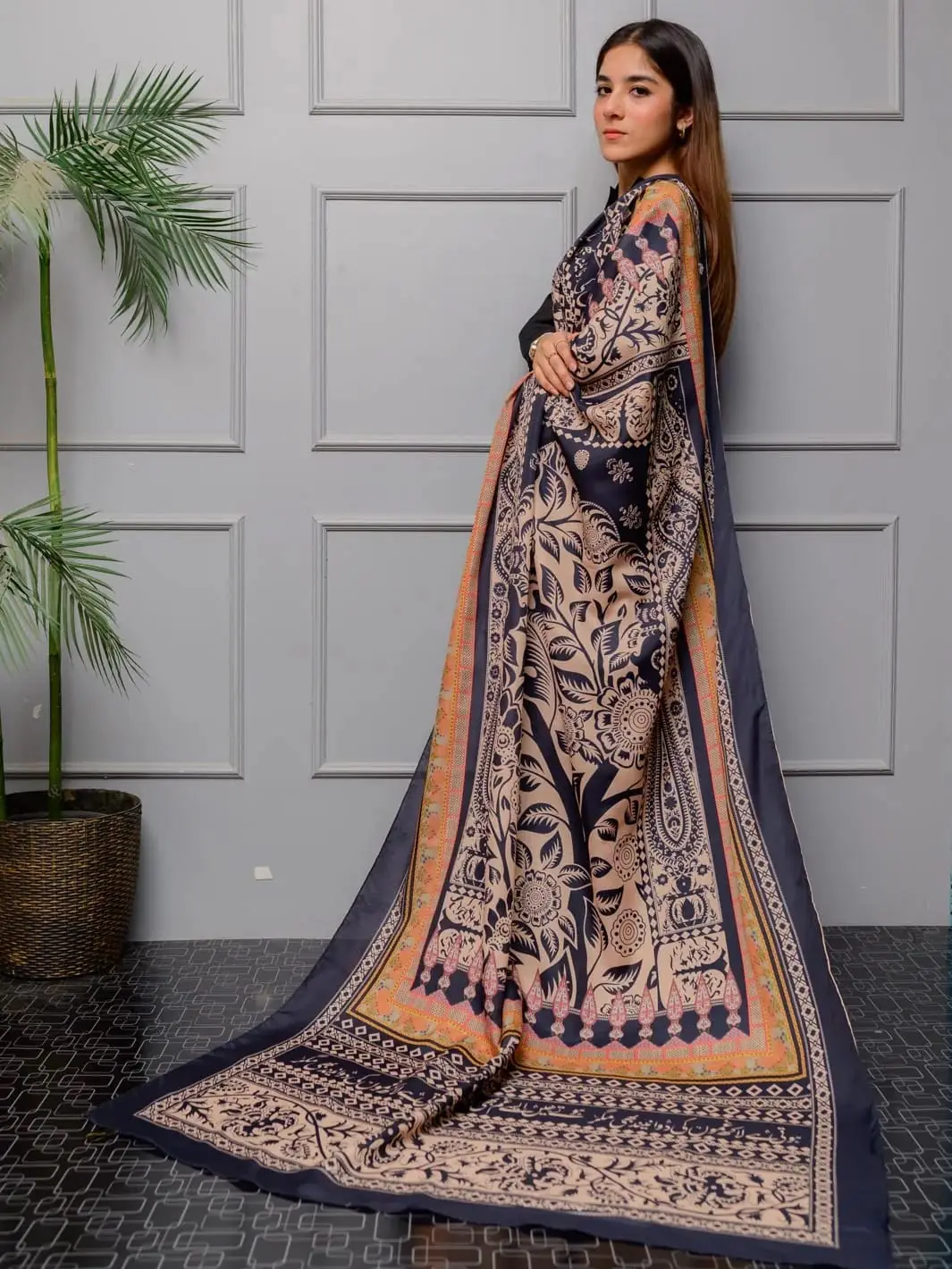 Mukhtalif Lawn Odhni - Image 3